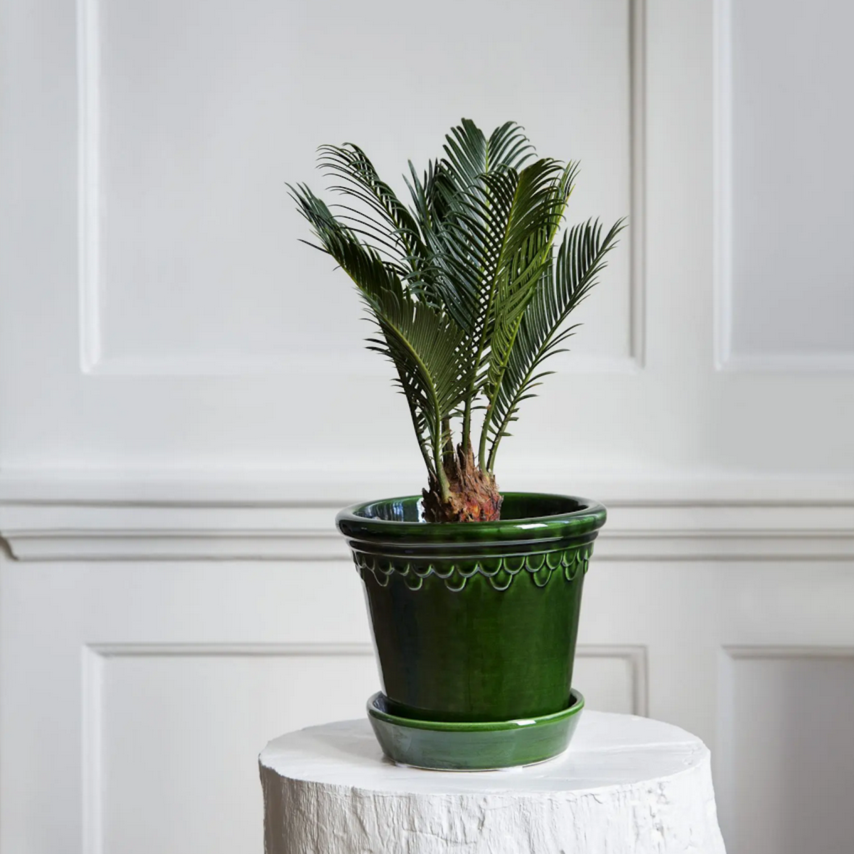 emerald green plant pot Bergs Kobenhavner Set 16cm Emerald Green – Cornell Farm