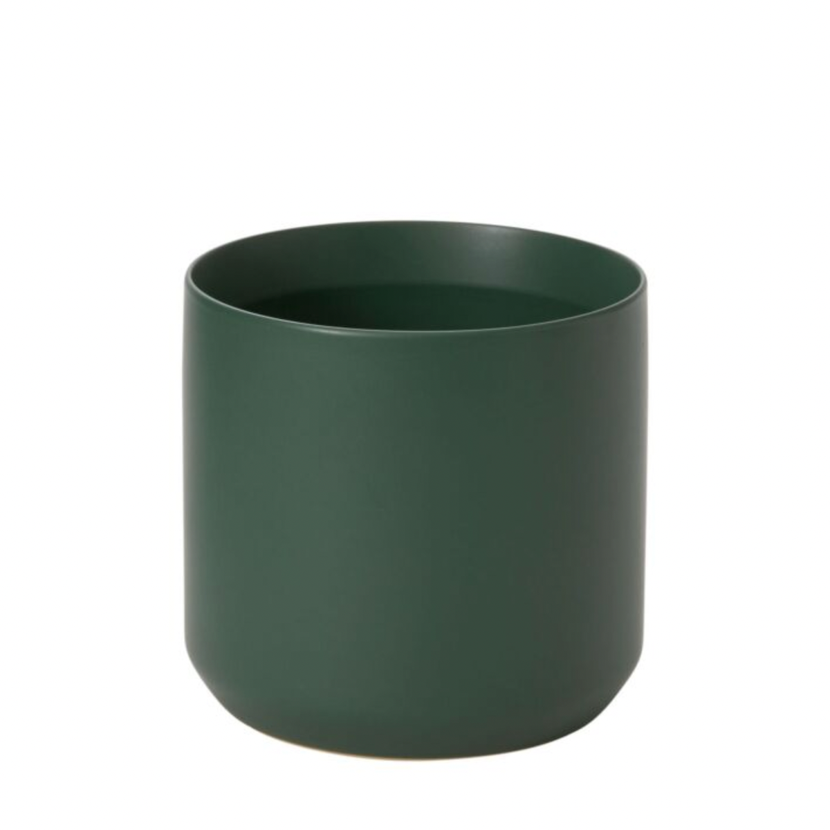 dark green plant pot Kendall Pot 7x6.75 matte dark green – Cornell Farm