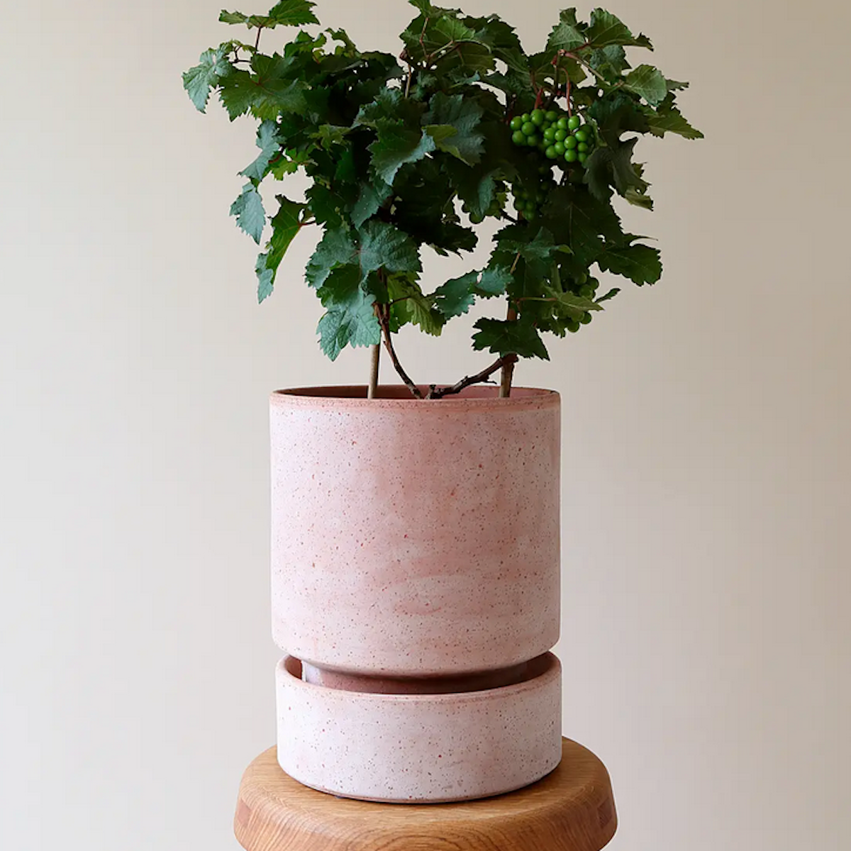 hoff plant pot Bergs Hoff Pot 18cm Raw Rosa