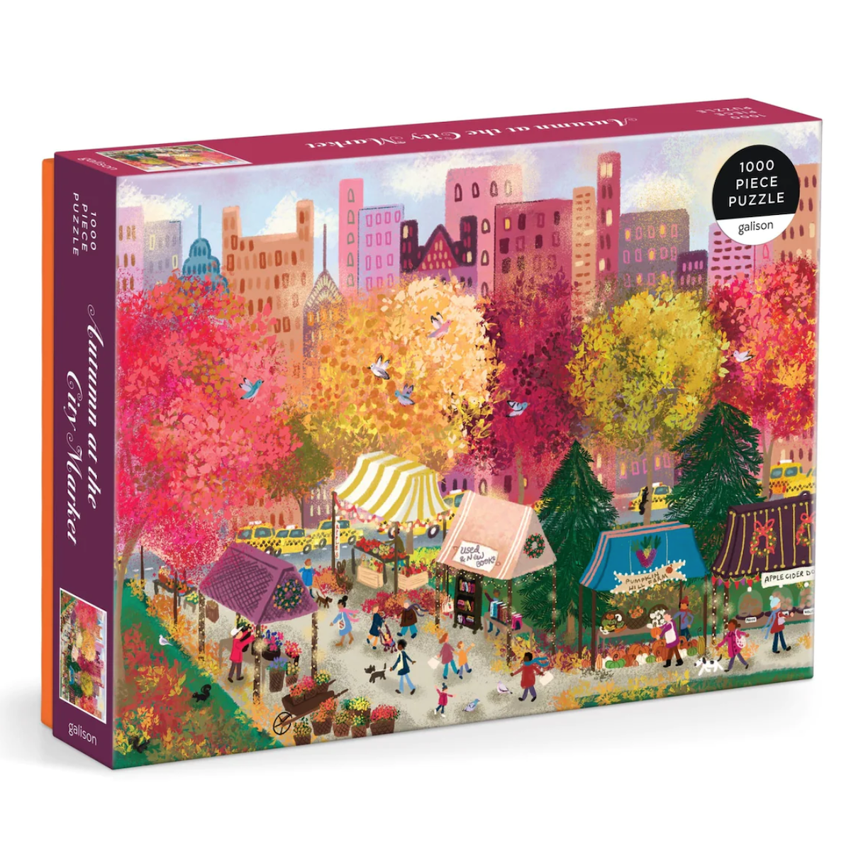Autumn in the City Joy Laforme Galison Puzzle 1000pc