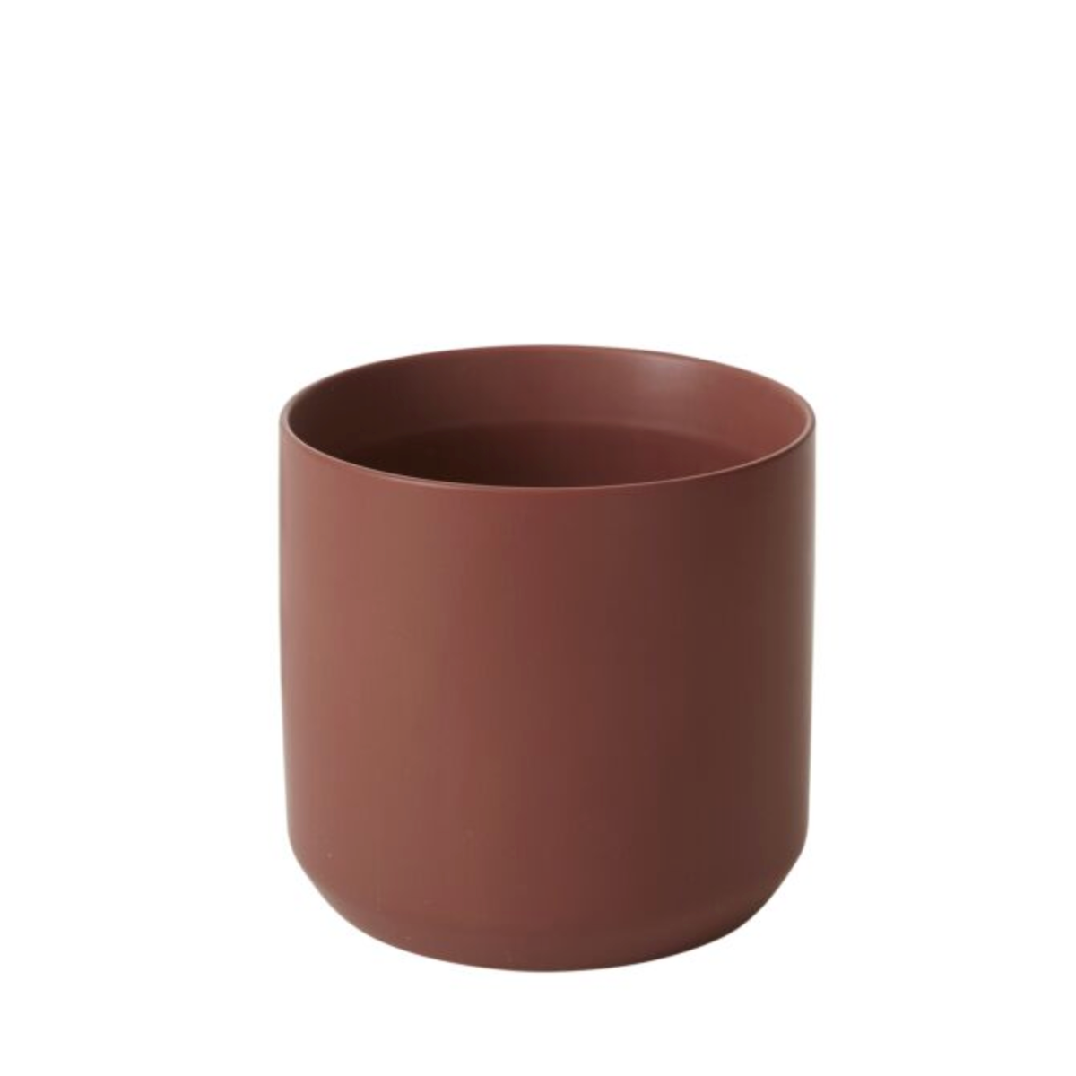 Kendall Pot 7x6 in matte red