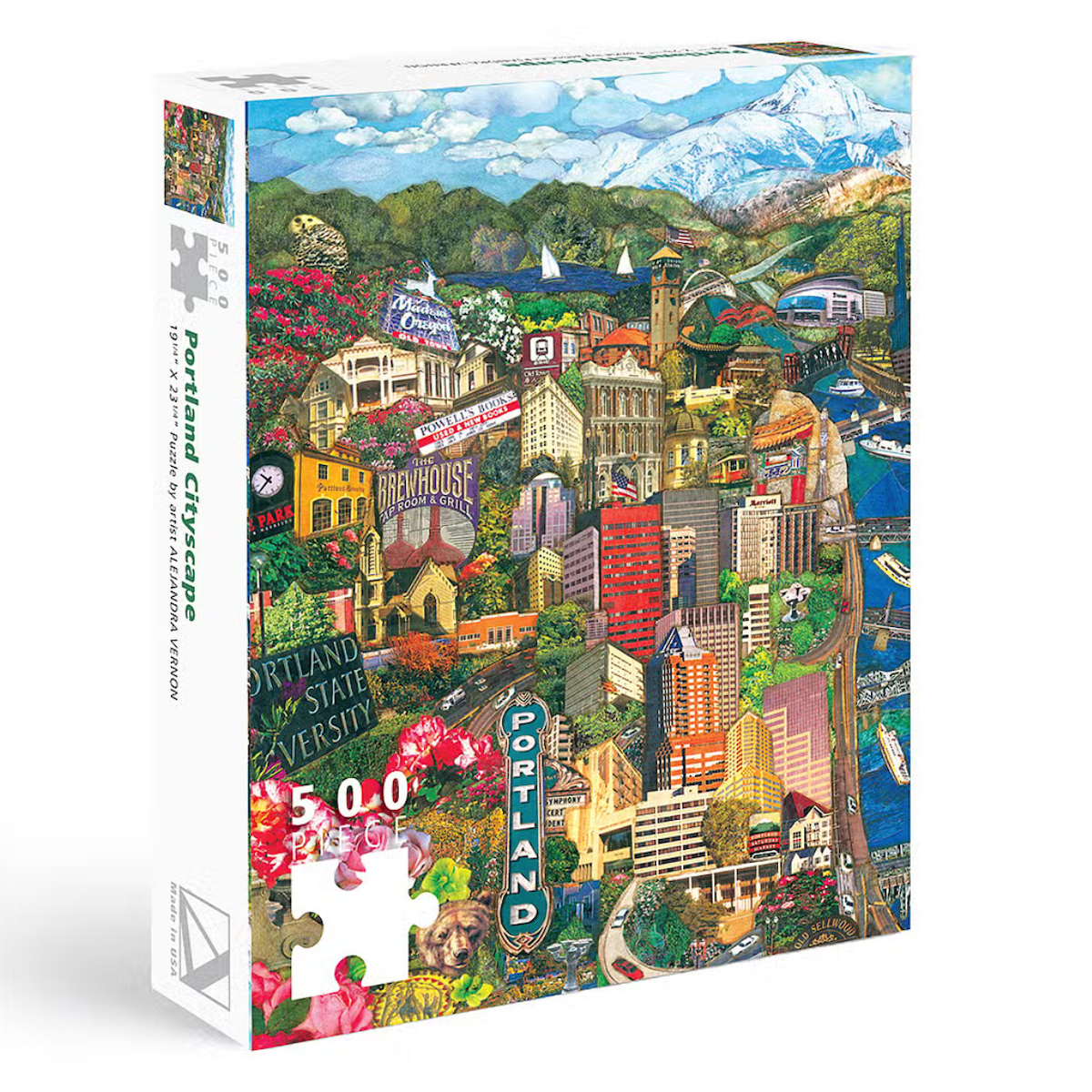 Portland Cityscape Allport Puzzle 500 pcs