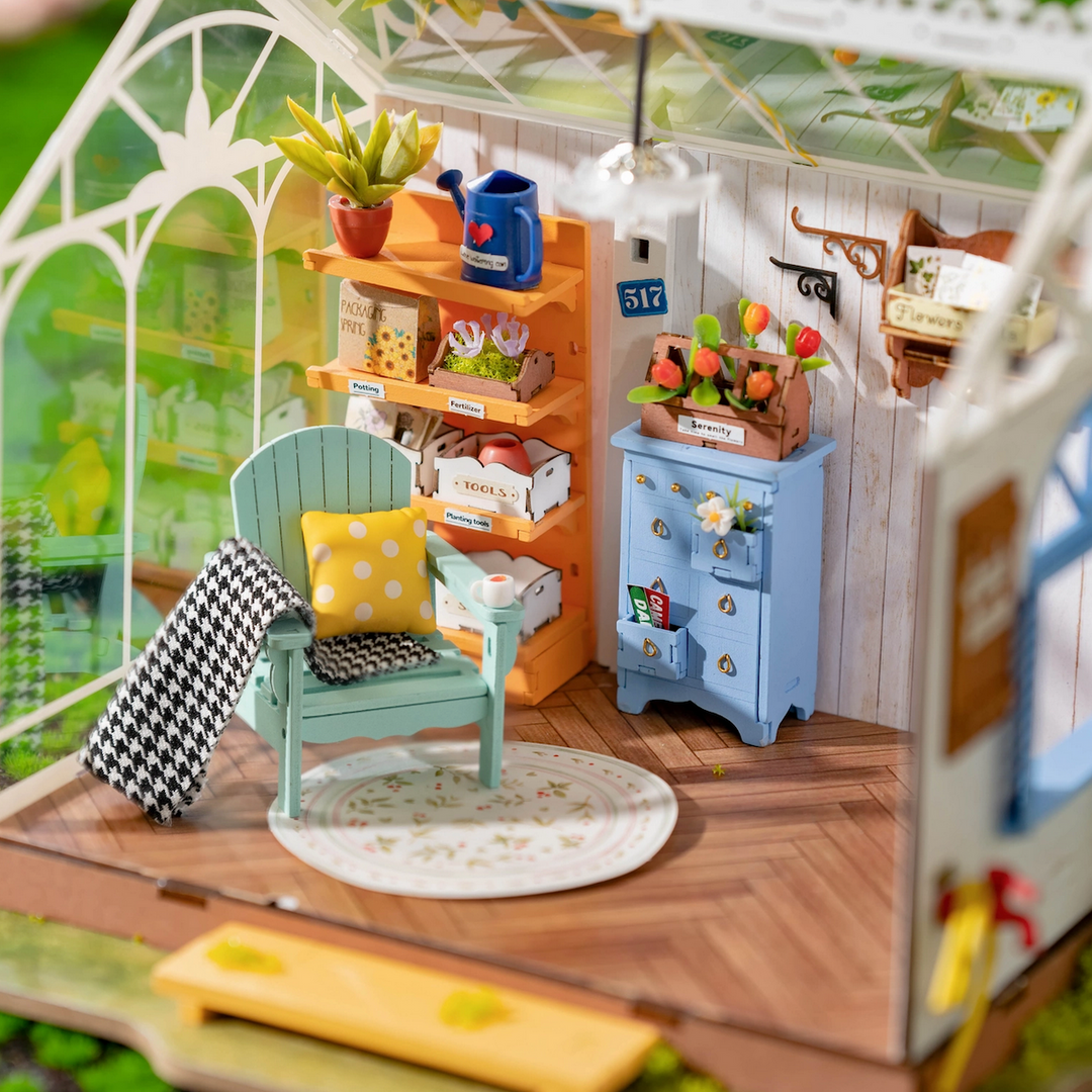 DIY Miniature House Book Nook Kit: Dreamy Garden House – Cornell Farm