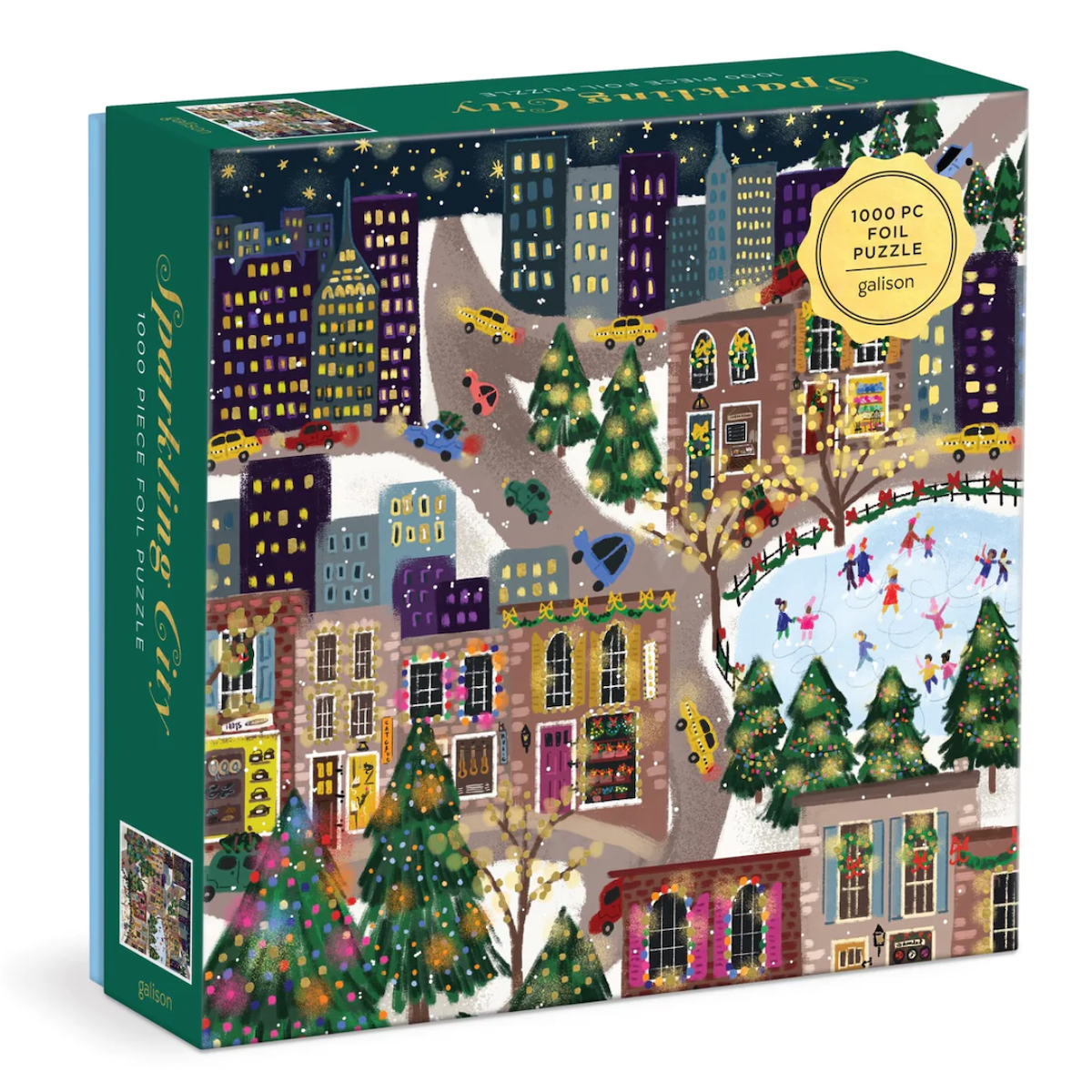 Sparkling City Joy Laforme Galison Puzzle 1000pc