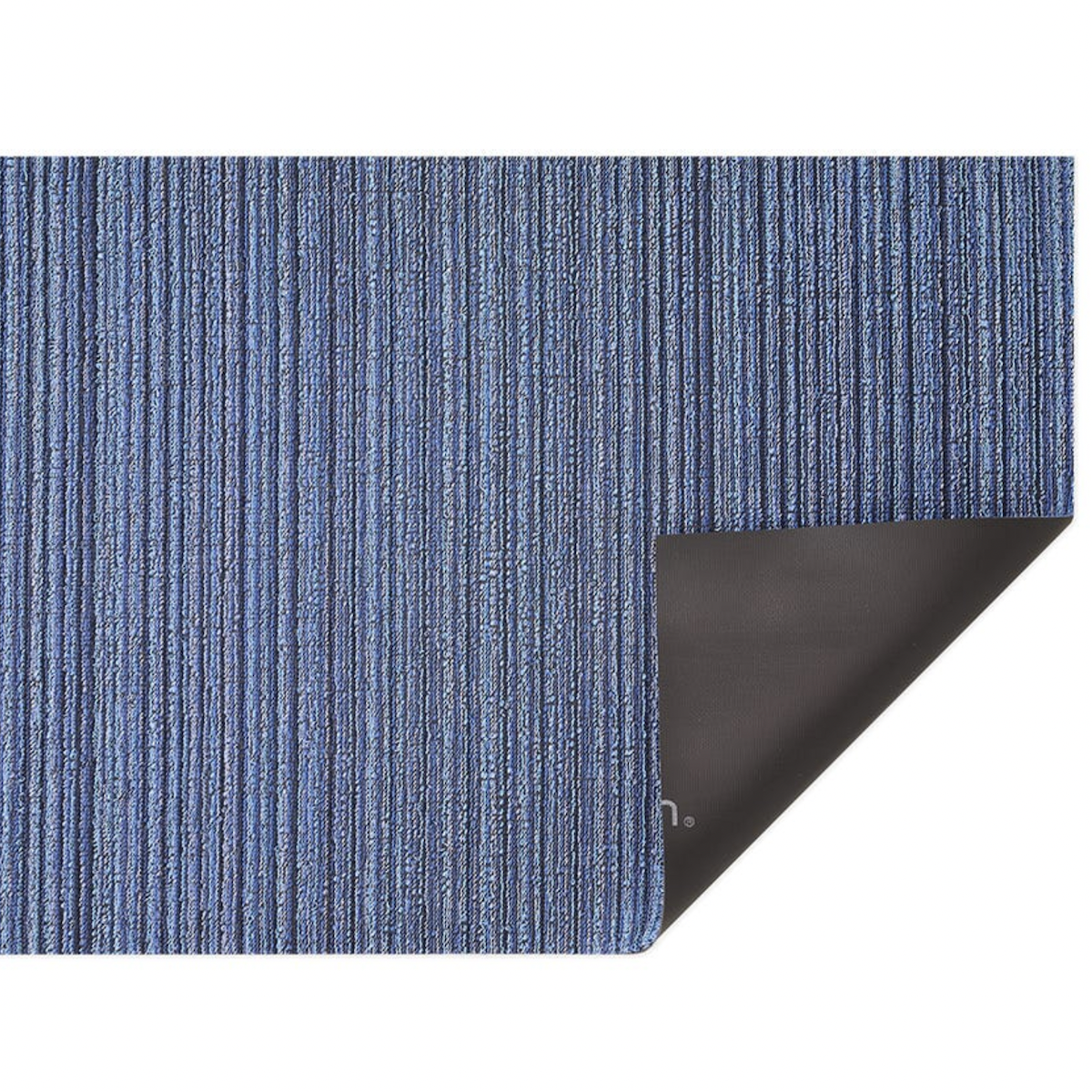 Doormat 18x28 OCEAN Skinny Stripe Shag