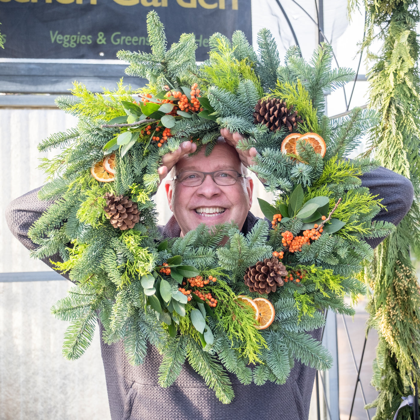 "Wine and Wreaths" Workshop Seat