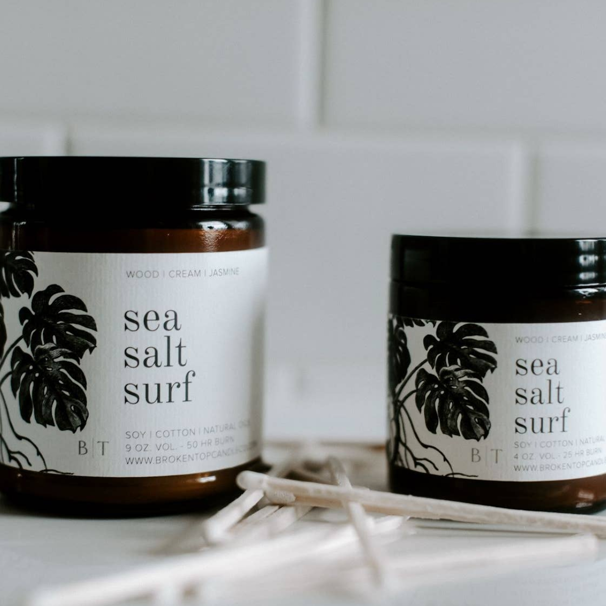 BTC Sea Salt Surf 4 oz. Soy Candle