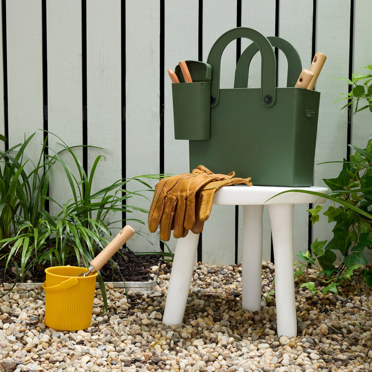 Hachiman Garden Tote with Pouch