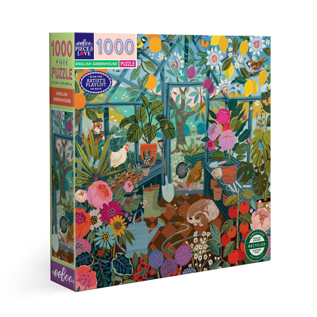 English Greenhouse eeBoo Puzzle 1000pcs