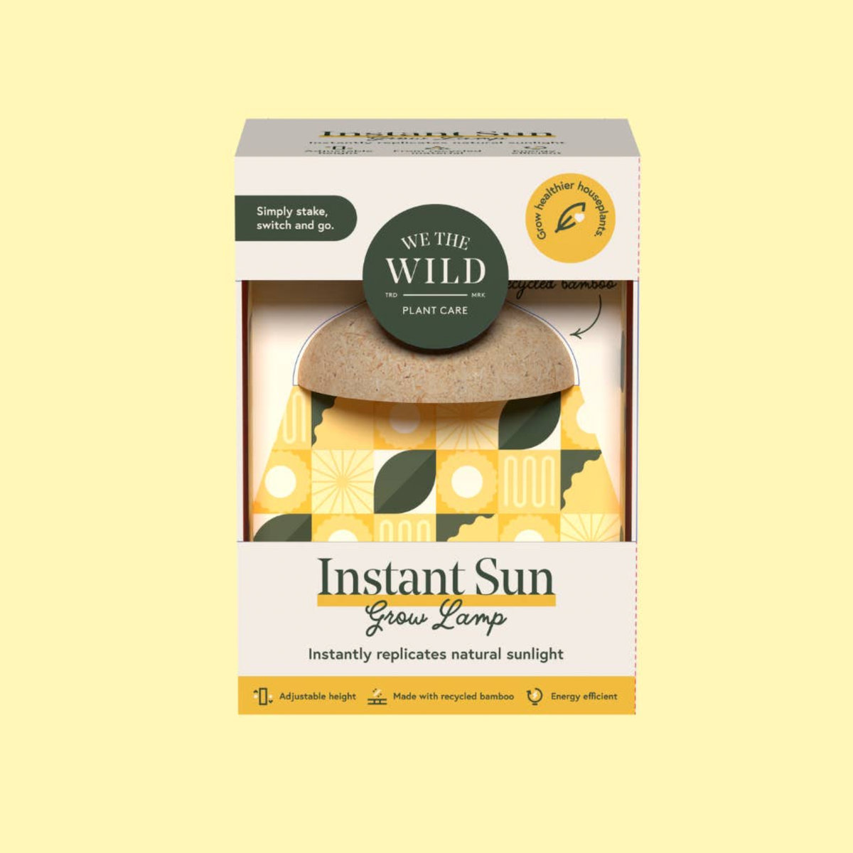 We The Wild Instant Sun Grow Lamp