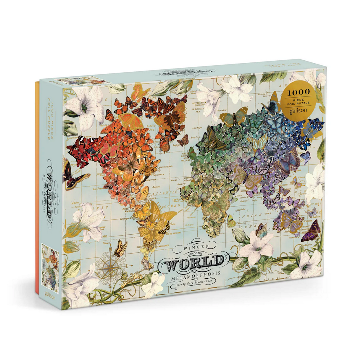 Winged Metamorphosis  Wendy Gold Galison Puzzle 1000pcs