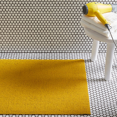 Doormat 18x28 CANARY Solid Shag