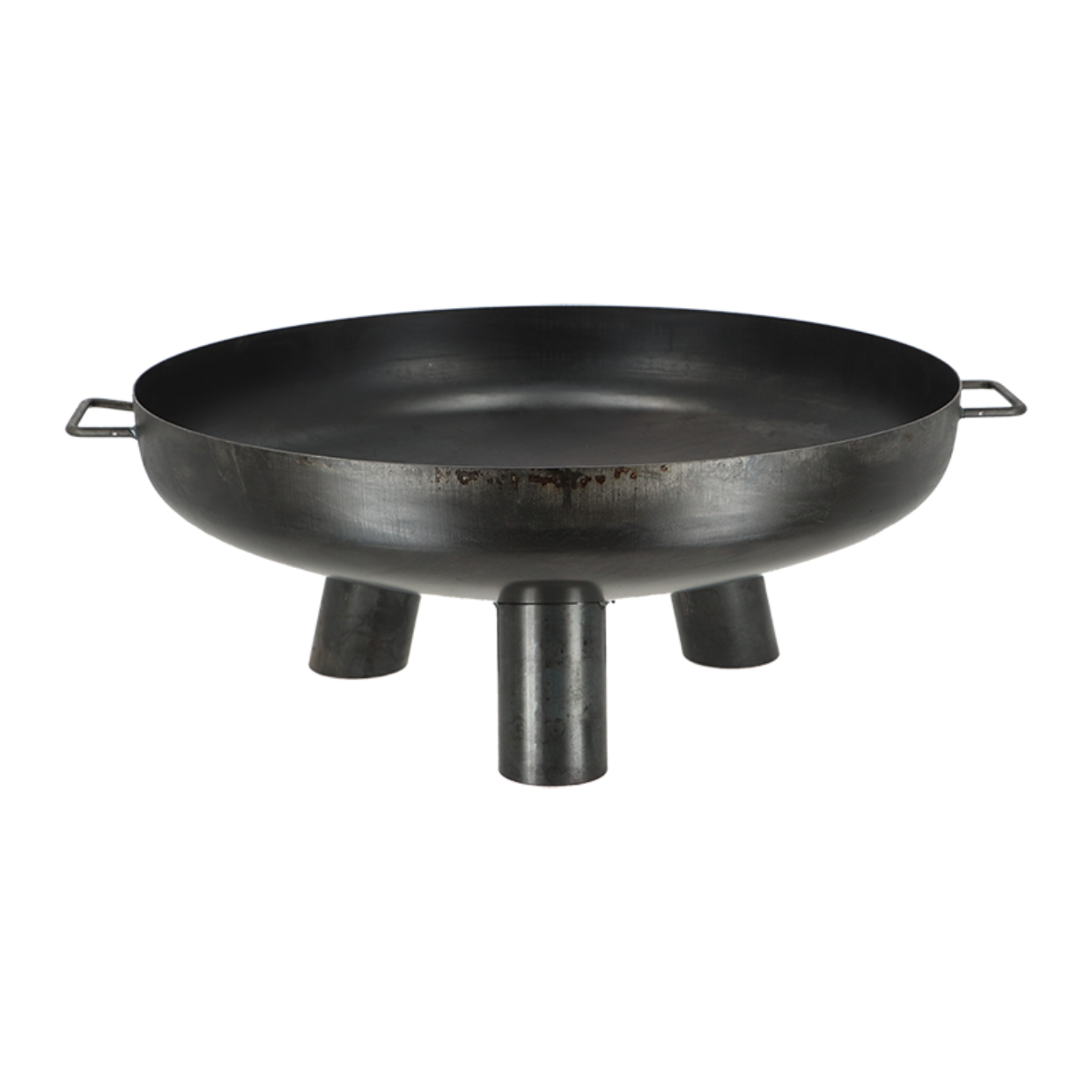 ED Fire Bowl w/ Legs & Handles Steel Black Small