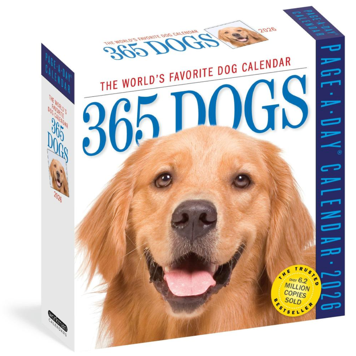 365 Dogs Page-A-Day Calendar 2026