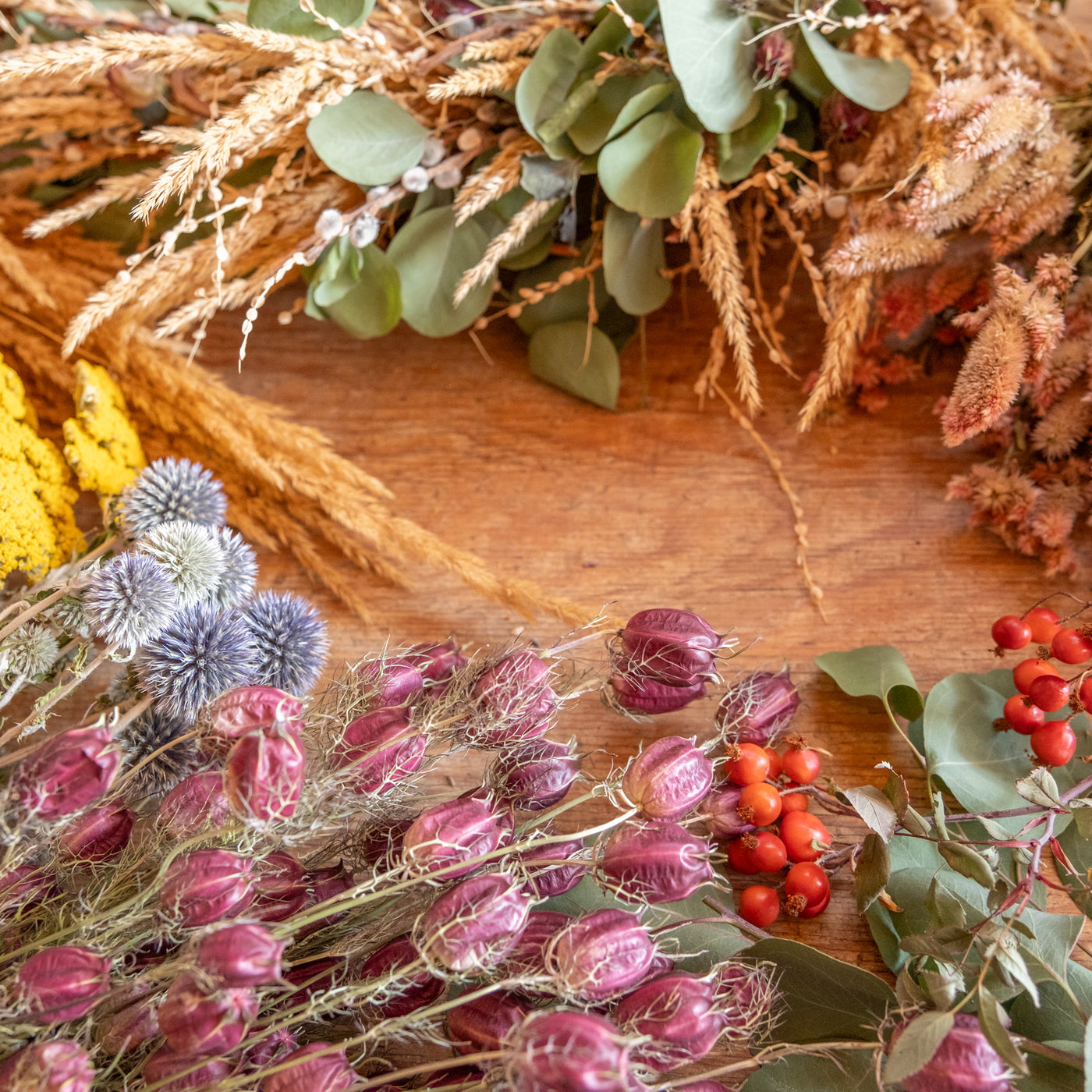 Harvest Wreath Workshop: Sunday, September 21st @ 1pm