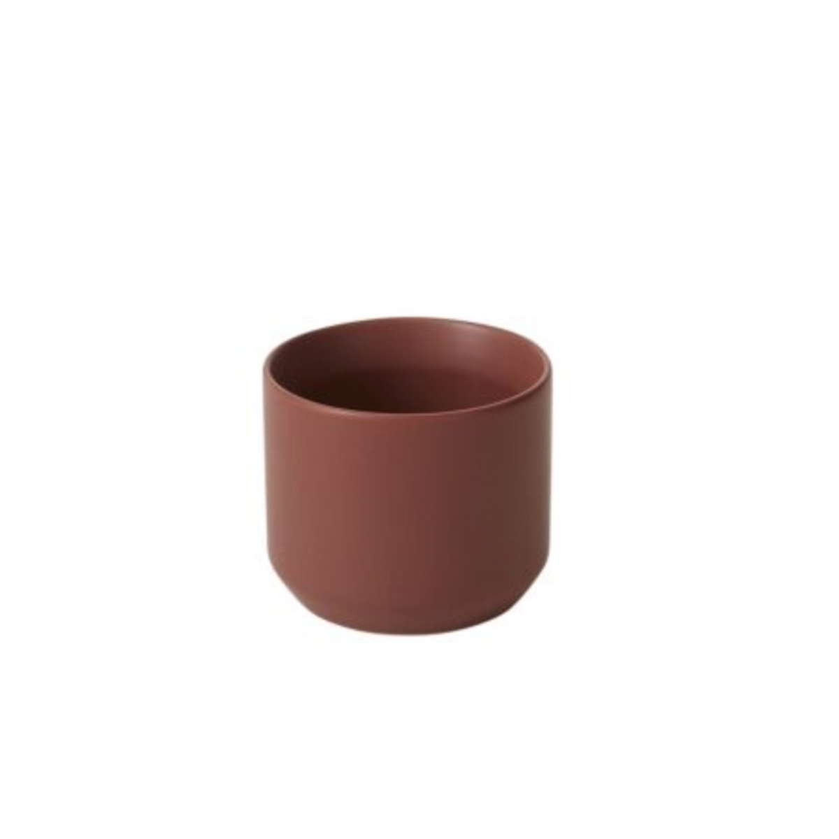 Kendall Pot 3in matte brown