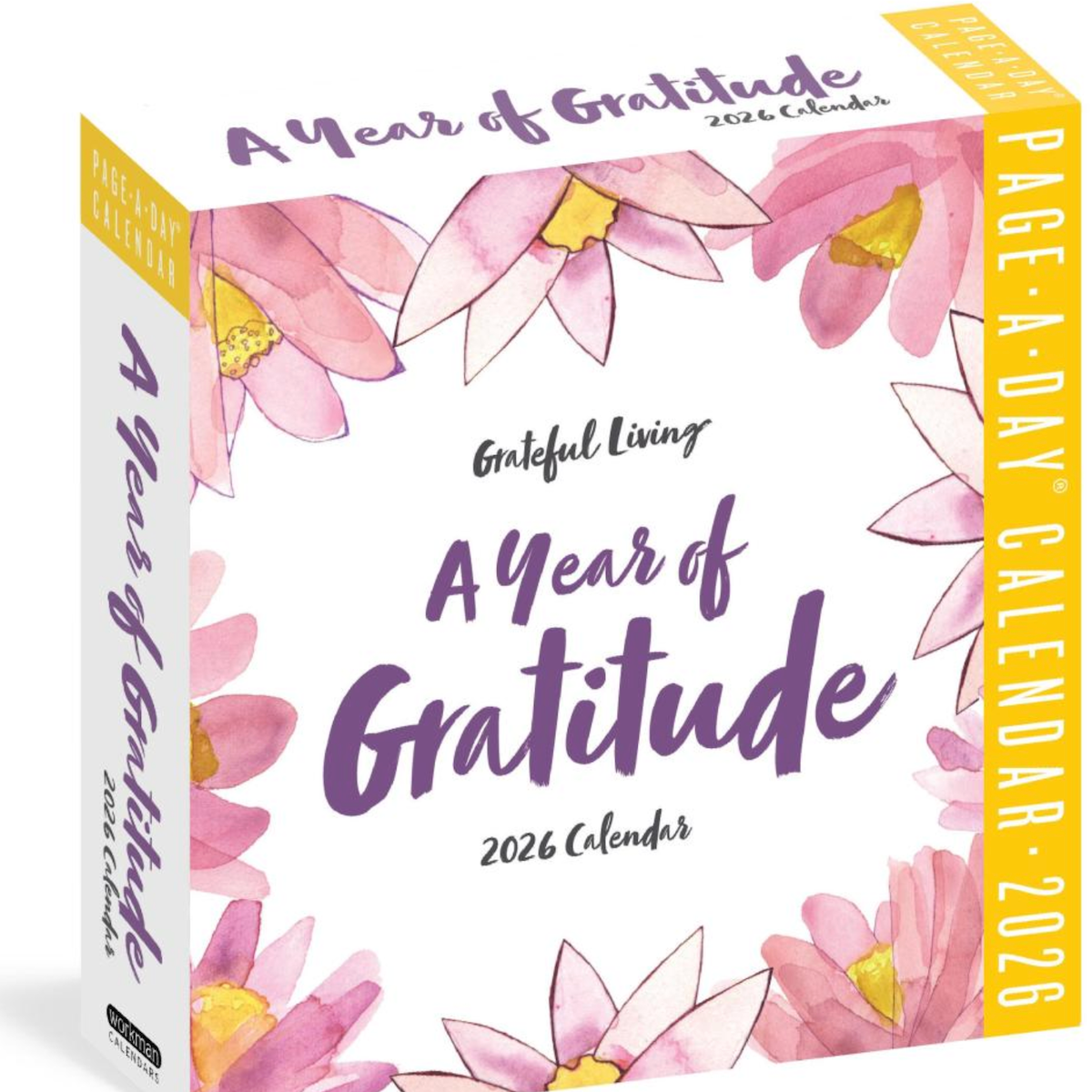A Year of Gratitude Day Calendar 2026