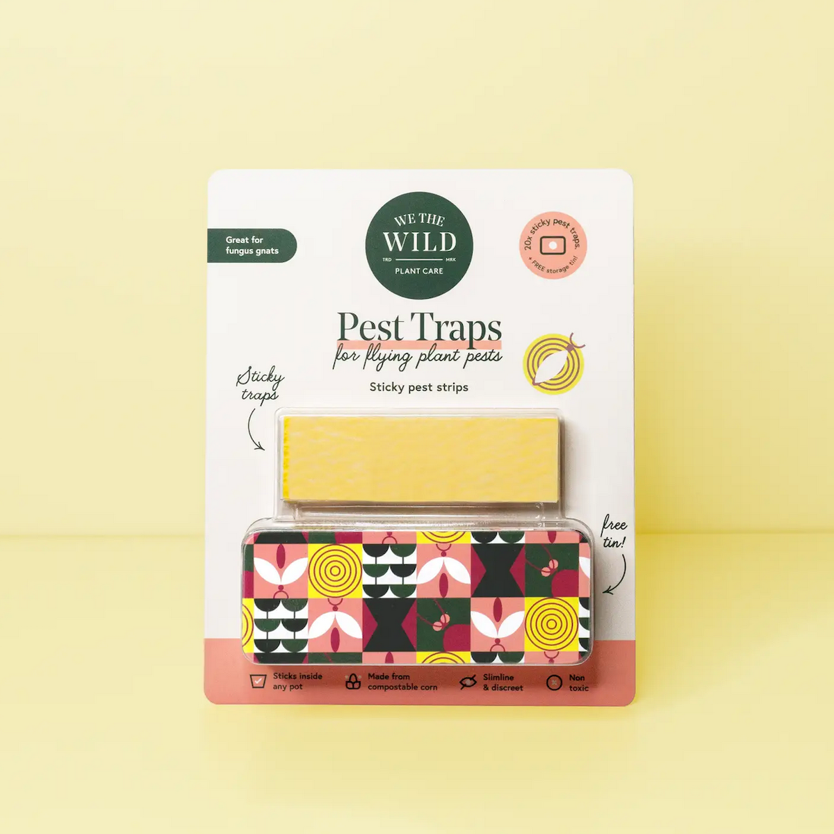 We The Wild Compostable Gnat Traps