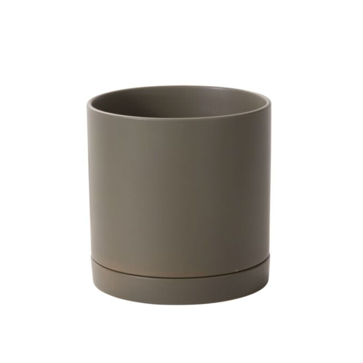 Modern Romey Pot 10in Moss