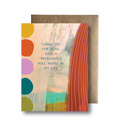 Maija Rebecca Hand Drawn Tremendous Role Model Card