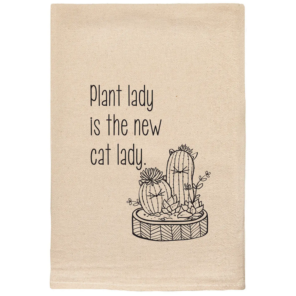 ELMBY Towel 24x26 Plant Lady