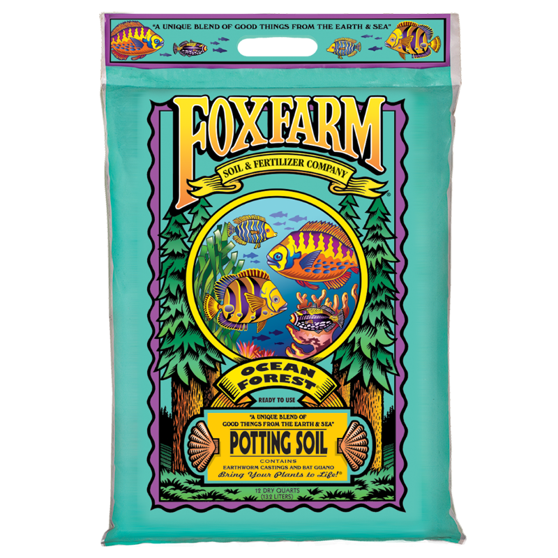 cornell potting mix Foxfarm Ocean Forest Potting Soil 12qt. – Cornell Farm