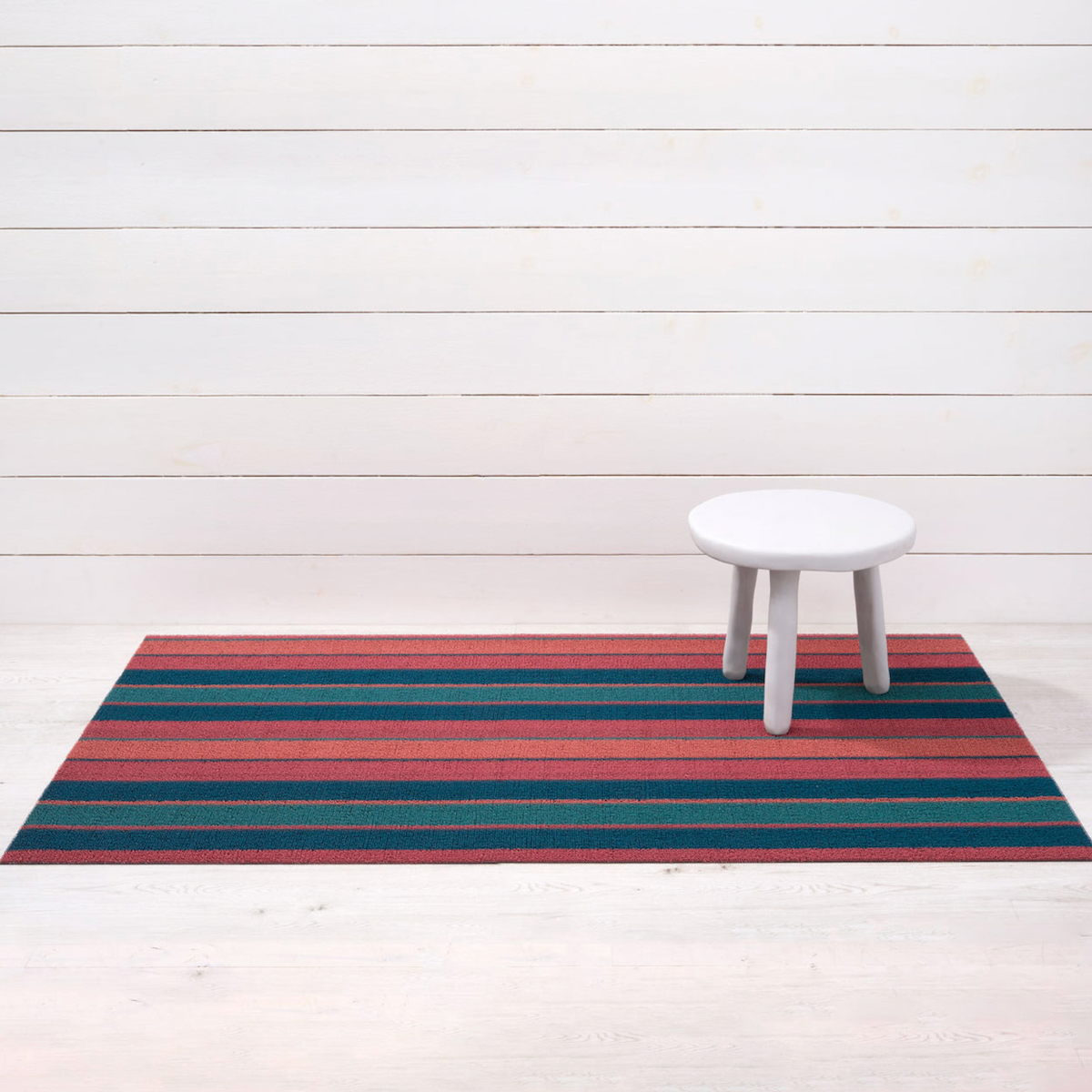 Big Mat 36x60/3x5 RASPBERRY Bolt Stripe Shag