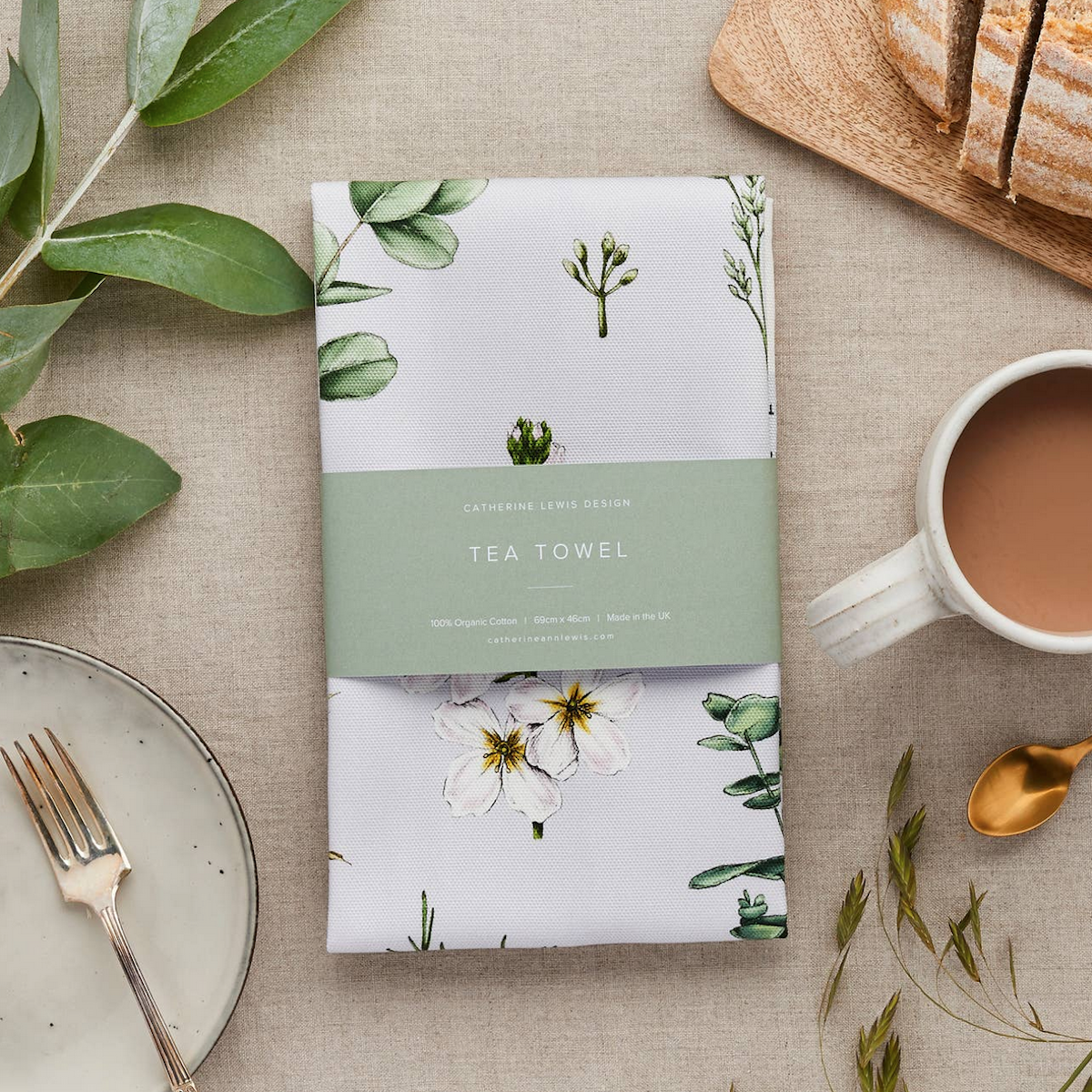 Luxury 'Ethereal' Tea Towel