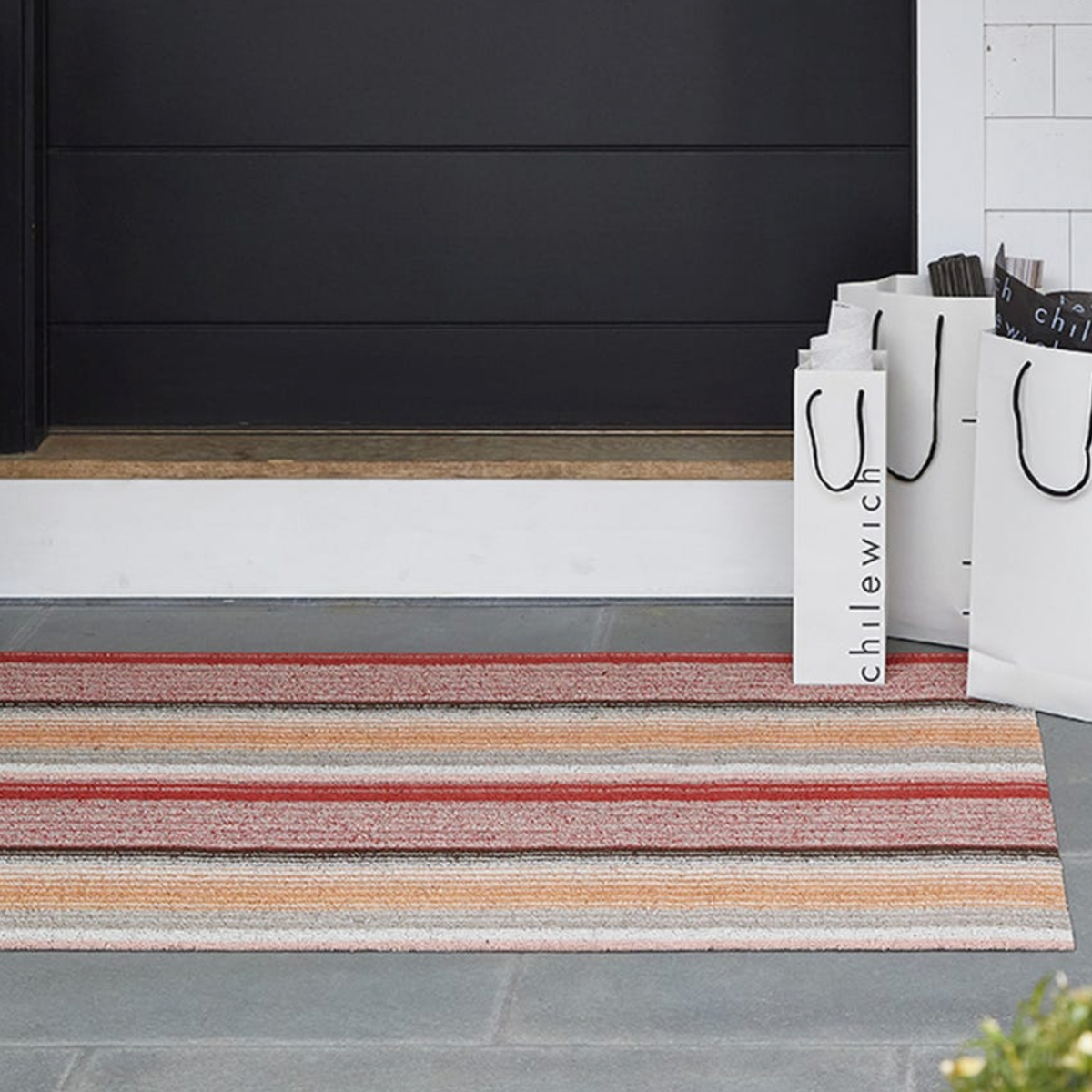 Runner 24x72 PAPRIKA Pop Stripe Shag