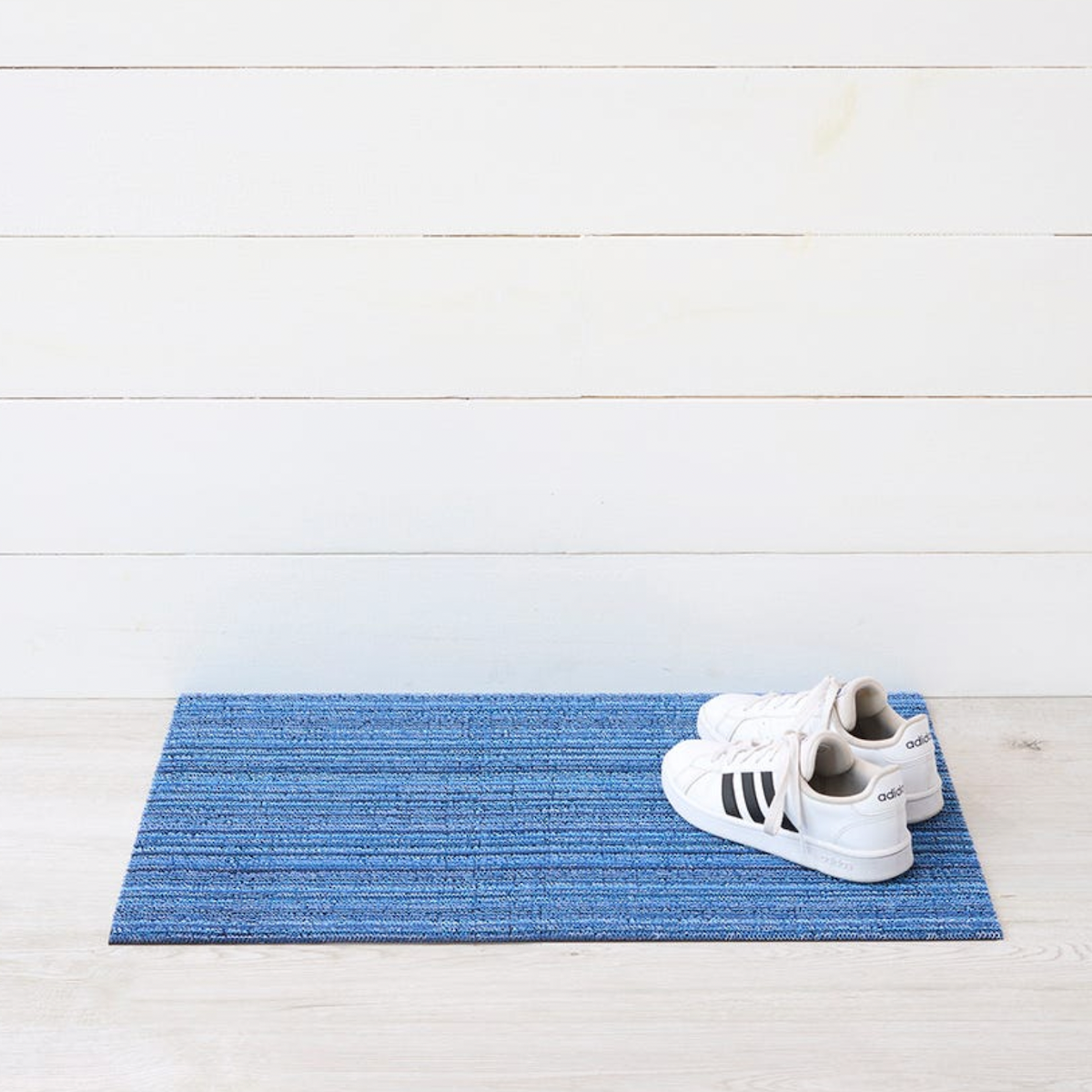 Doormat 18x28 OCEAN Skinny Stripe Shag