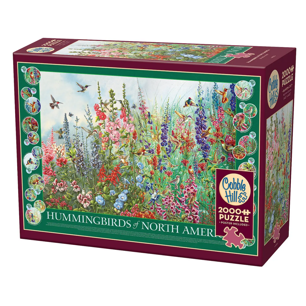 Hummingbirds of North America Cobble Hill Puzzle 2000 pcs