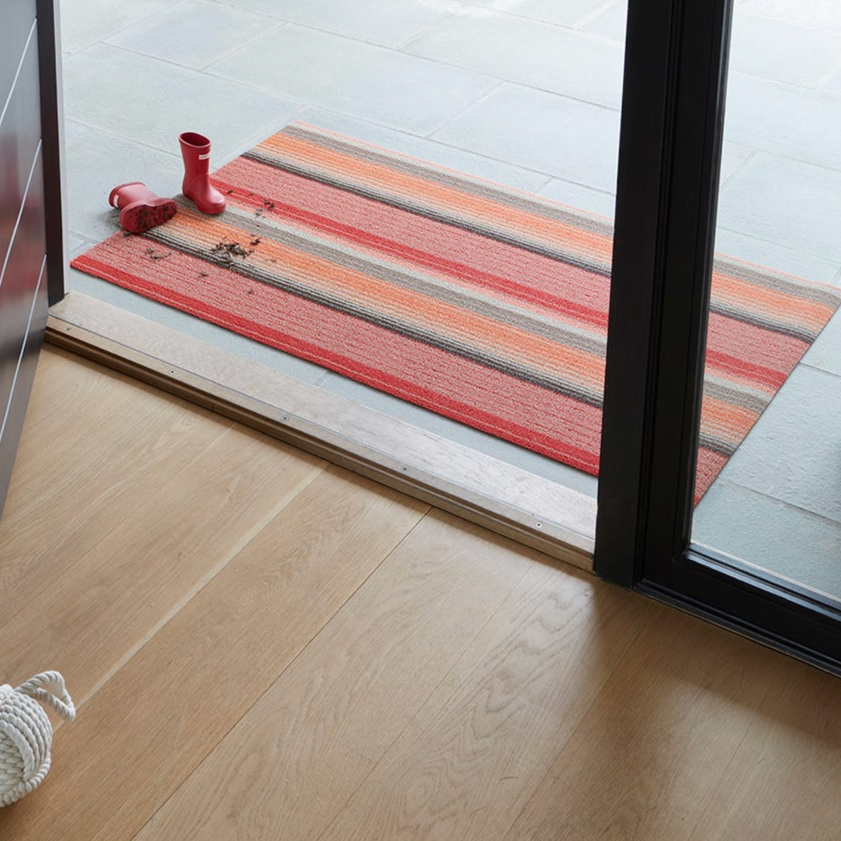 Runner 24x72 PAPRIKA Pop Stripe Shag