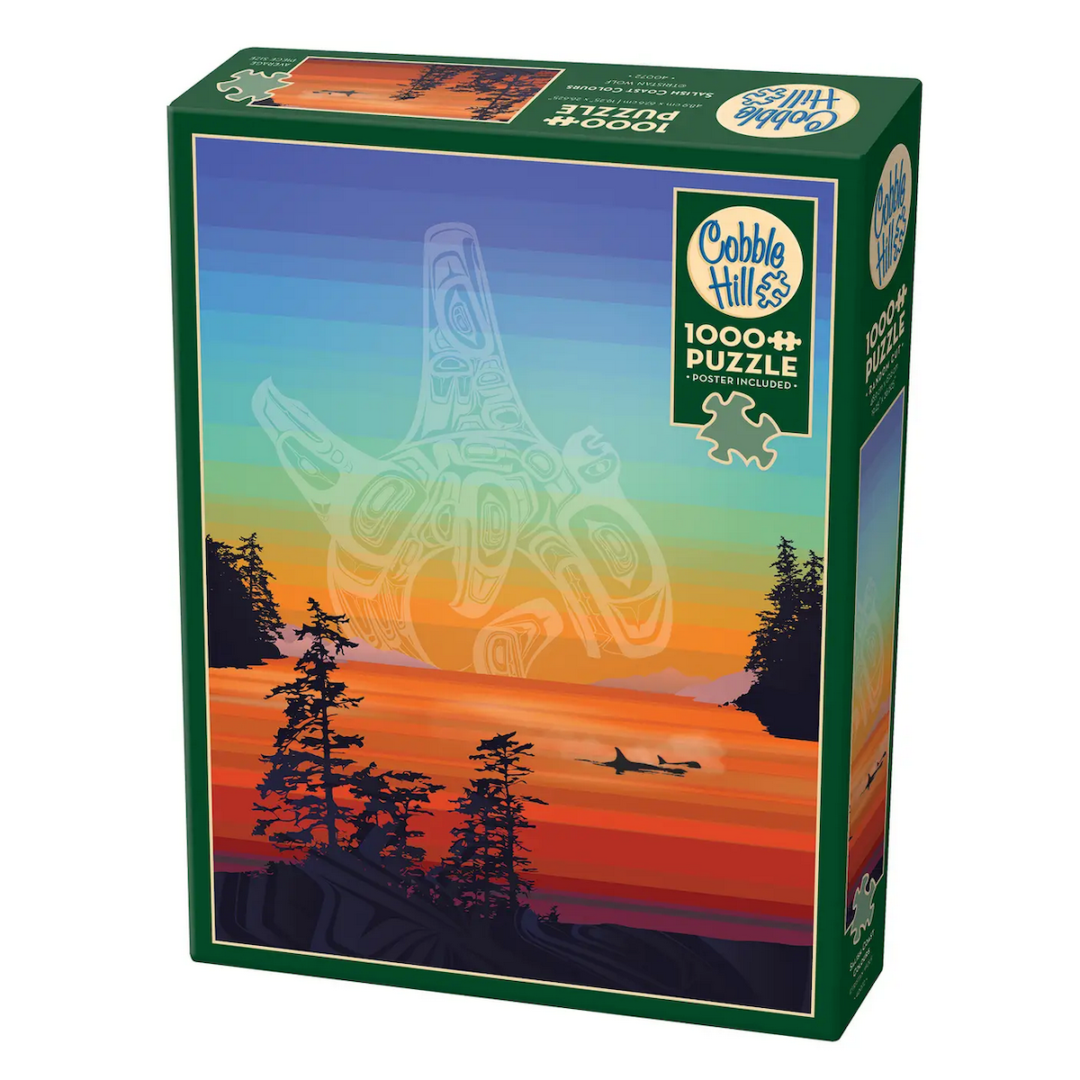 Salish Coast Colours Cobble Hill Puzzle 1000 pcs