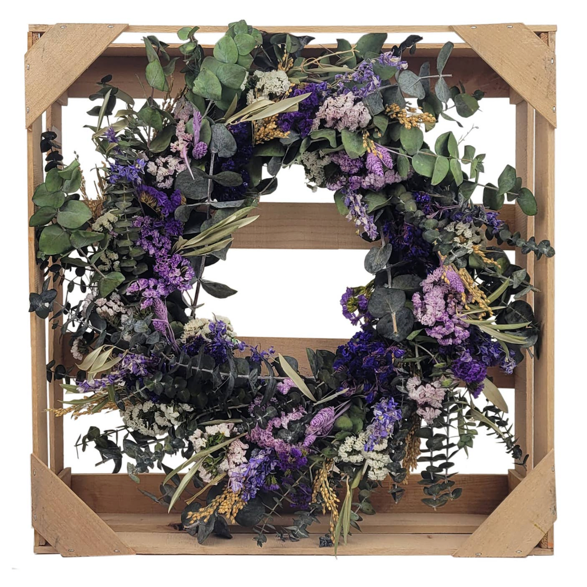 Dried Wreath 18" Pasadena