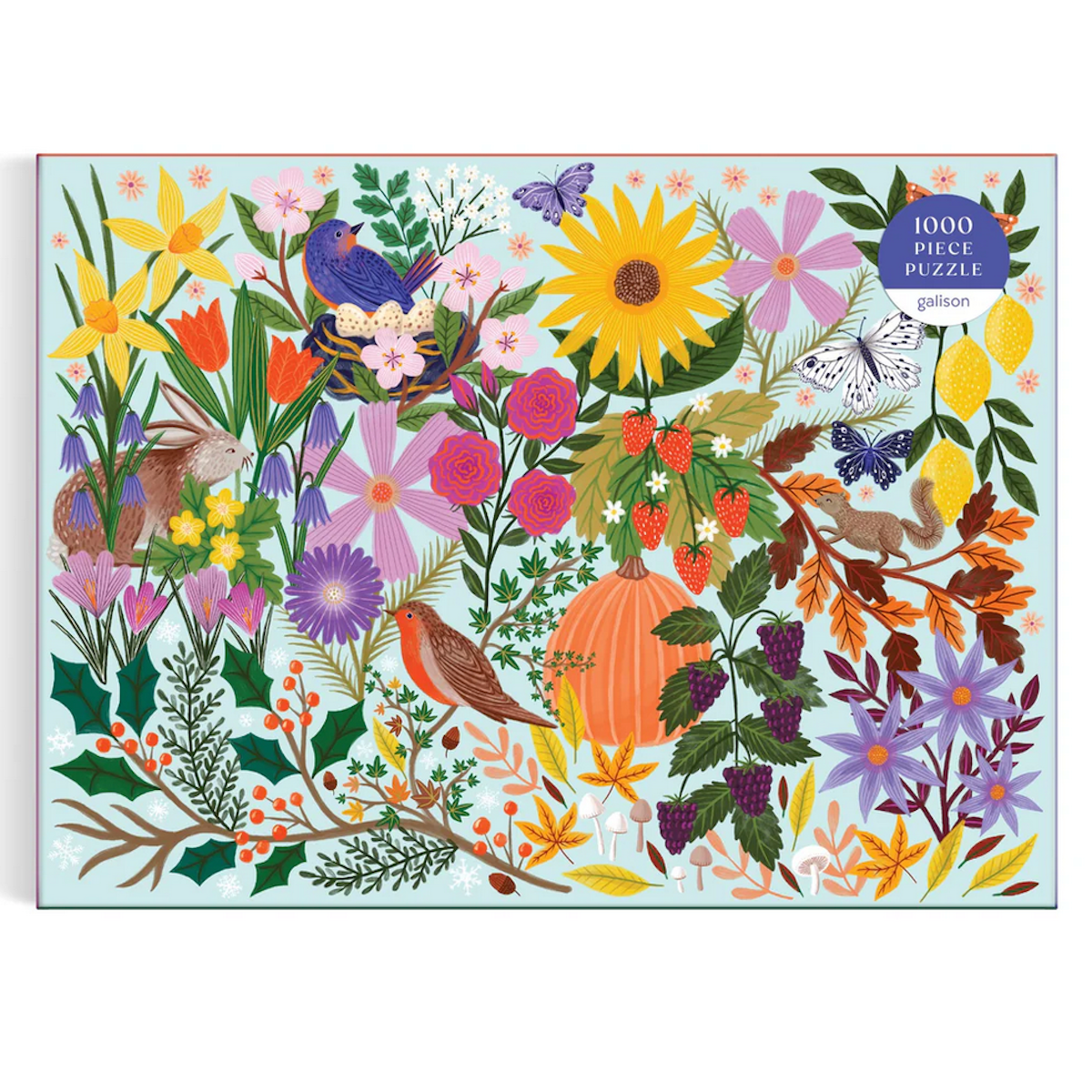 Seasons in Bloom Galison Puzzle 1000pcs