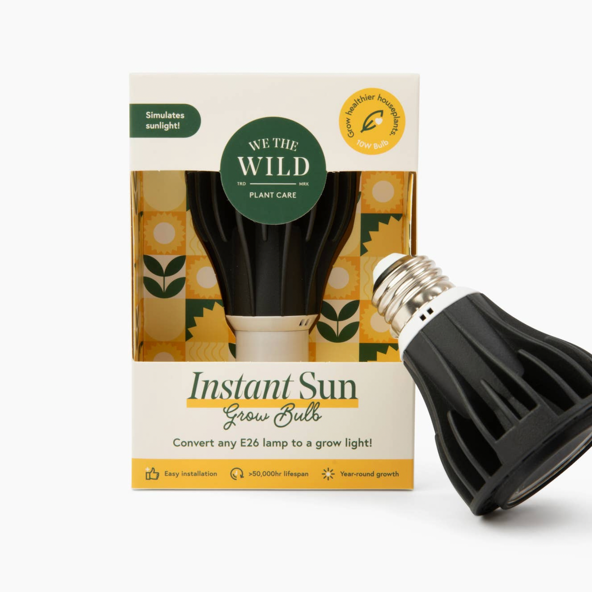 We The Wild Instant Sun Grow Bulb