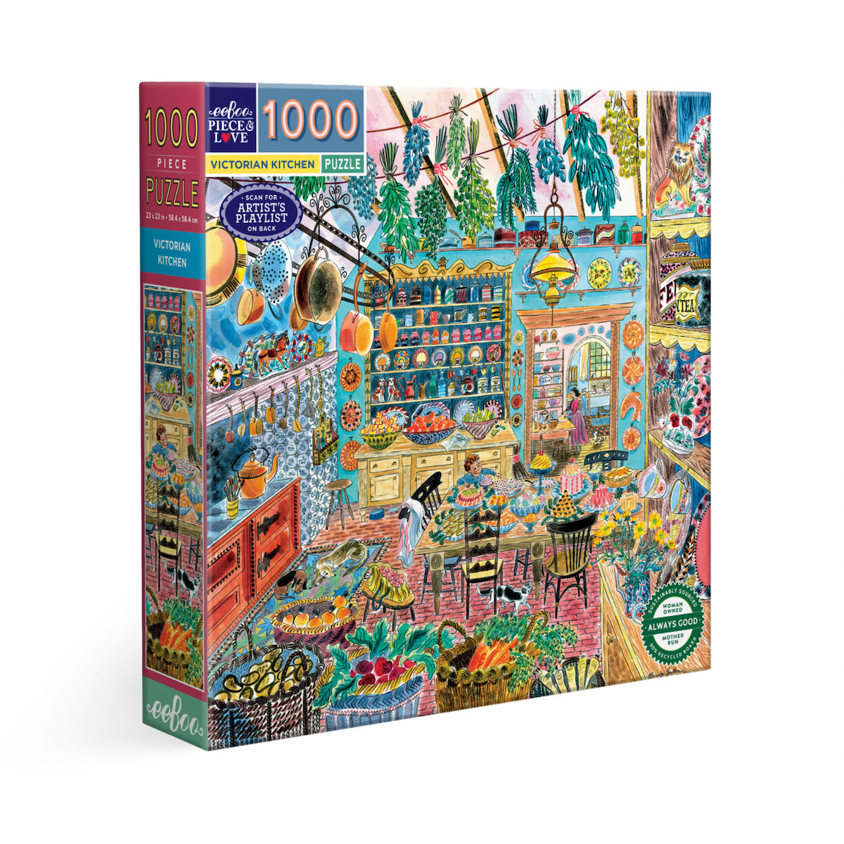 Victorian Kitchen eeBoo Puzzle 1000pcs