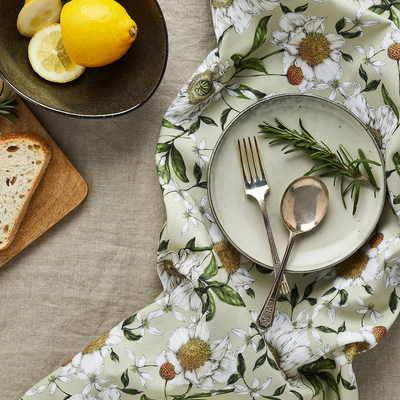 Luxury 'Spring Blossom' Tea Towel