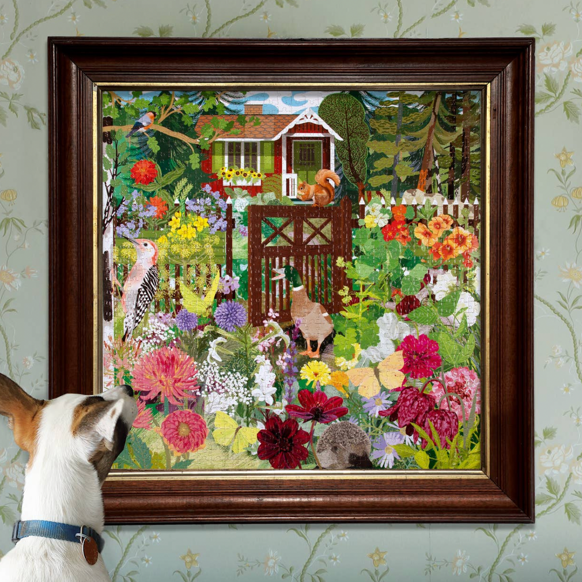 Scandinavian Garden eeBoo Puzzle 1000pcs
