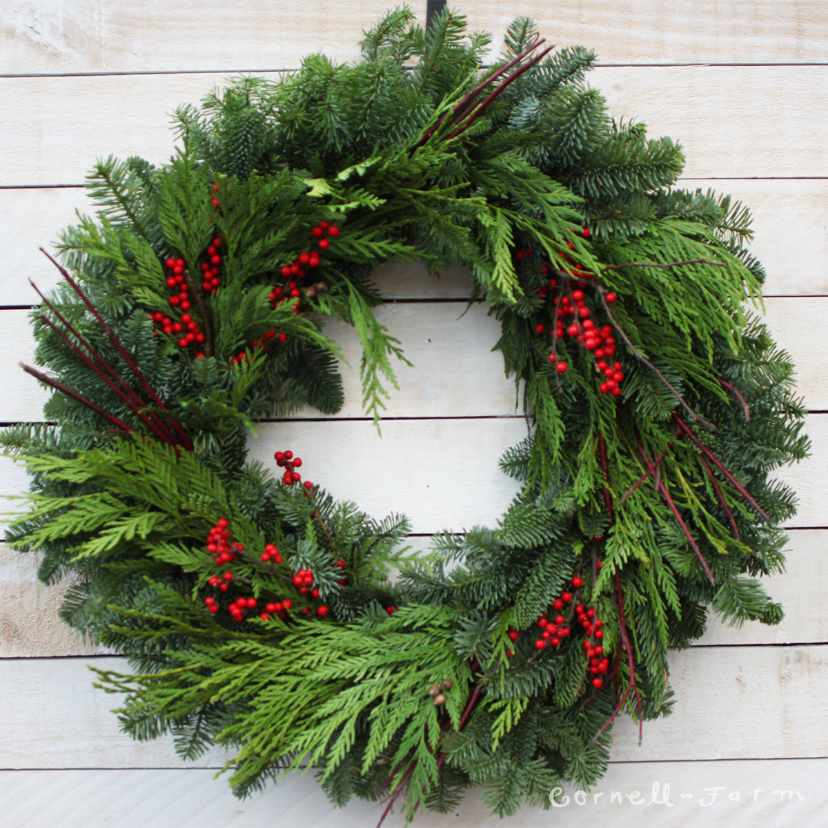 Specialty Wreaths 14in Berries and Branches