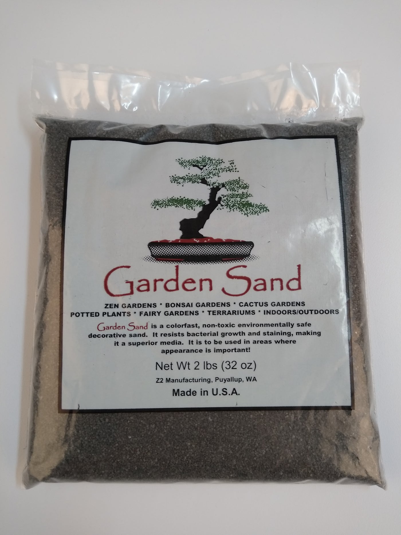 Z2 Garden Sand Black 2#