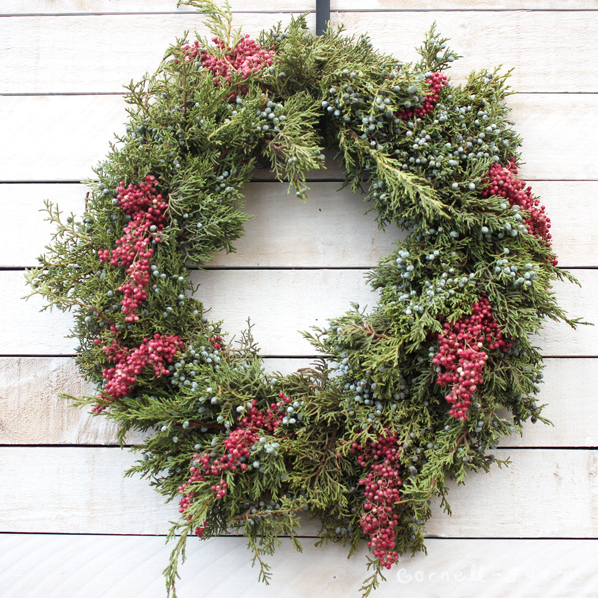 Specialty Wreaths 14in Juniper/Pepperberry
