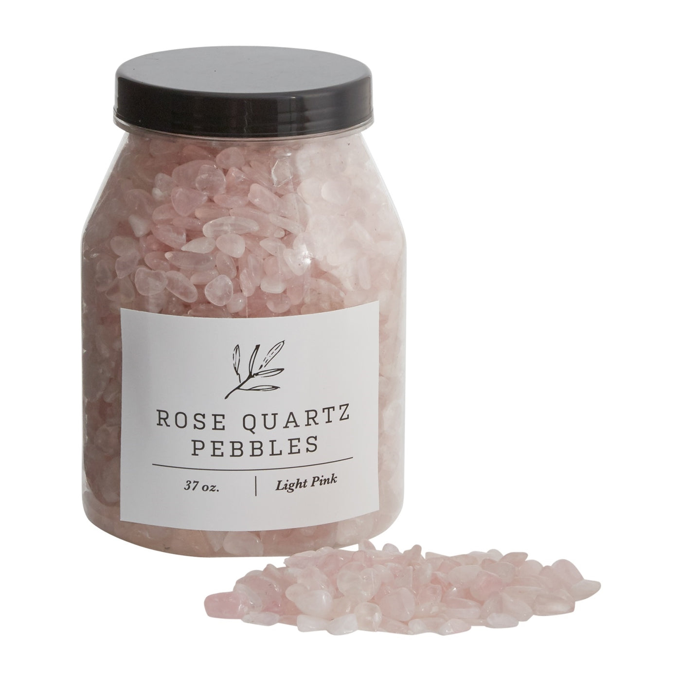 Rose Quartz Pebbles 37oz polished