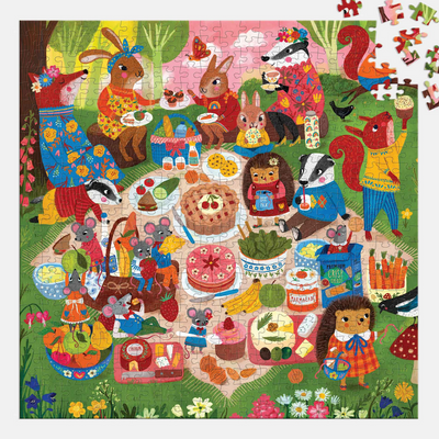 Woodland Picnic Family Mudpuppy Puzzle 500pcs