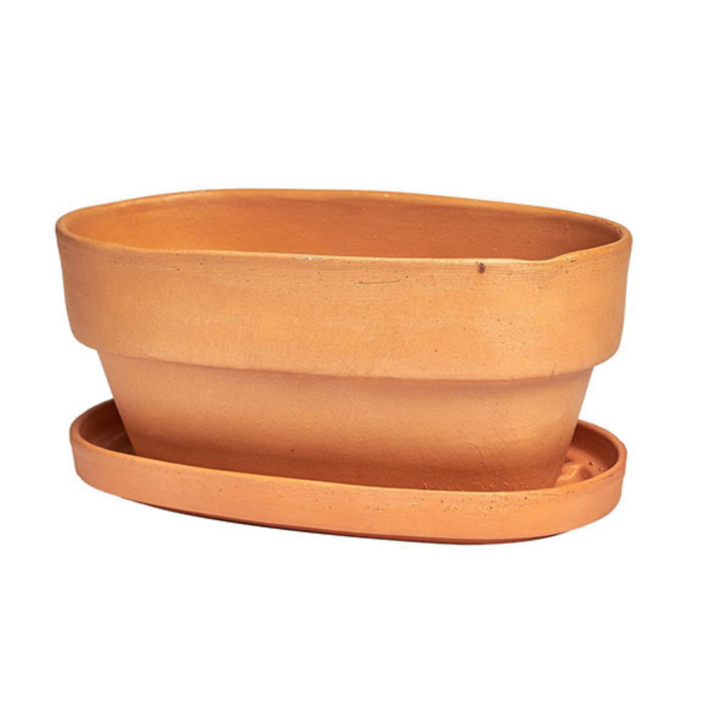 Terracotta Oval Pot