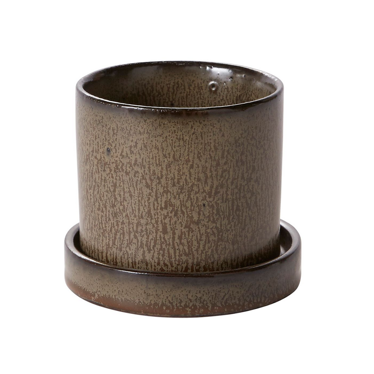 Hawthorne Pot 3.5x4in Brown