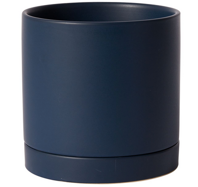 Modern Romey Pot Blue 7x7in
