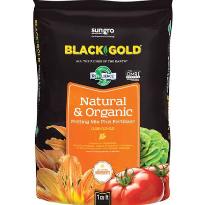 Black Gold Organic Potting Soil 1cf