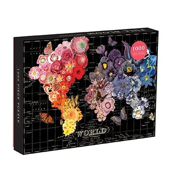 Full Bloom Wendy Gold Galison Puzzle 1000pcs