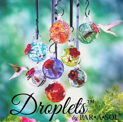 Parasol Droplet Hummingbird Feeder - Assorted Colors